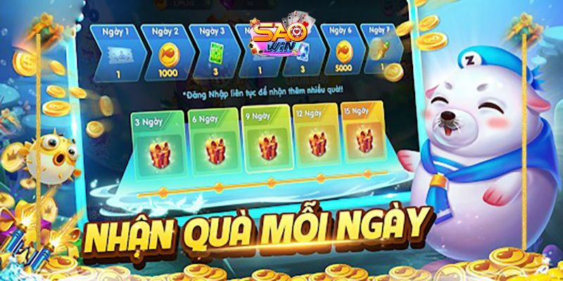 Bắn cá Saowin 3 Tiền thưởng ngập tràn